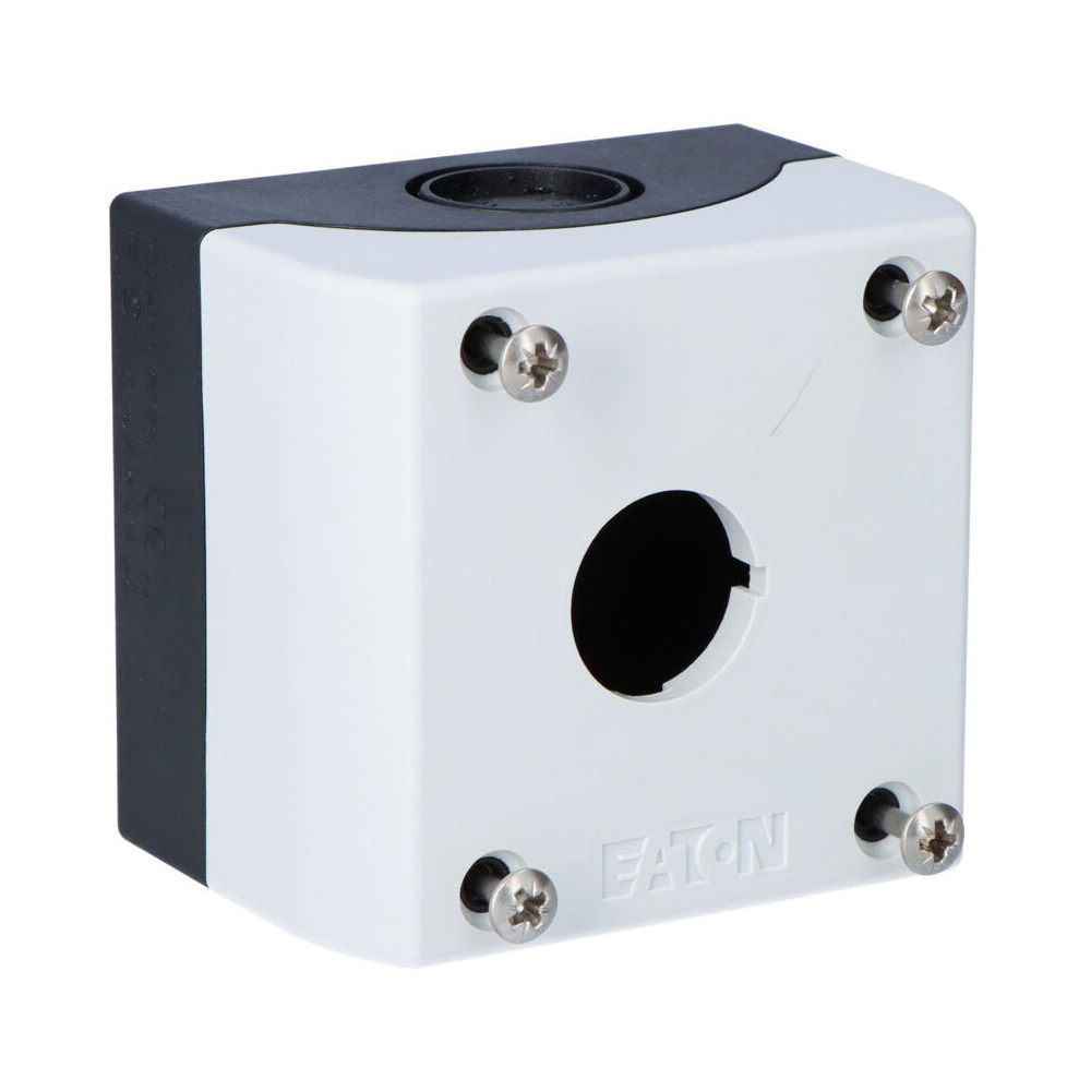 Boîtier Saillie Plastique Gris Prédécoupe Pour Boutonnerie Ø 22mm