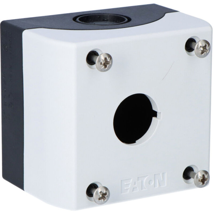 Boîtier Saillie Plastique Gris Prédécoupe Pour Boutonnerie Ø 22mm