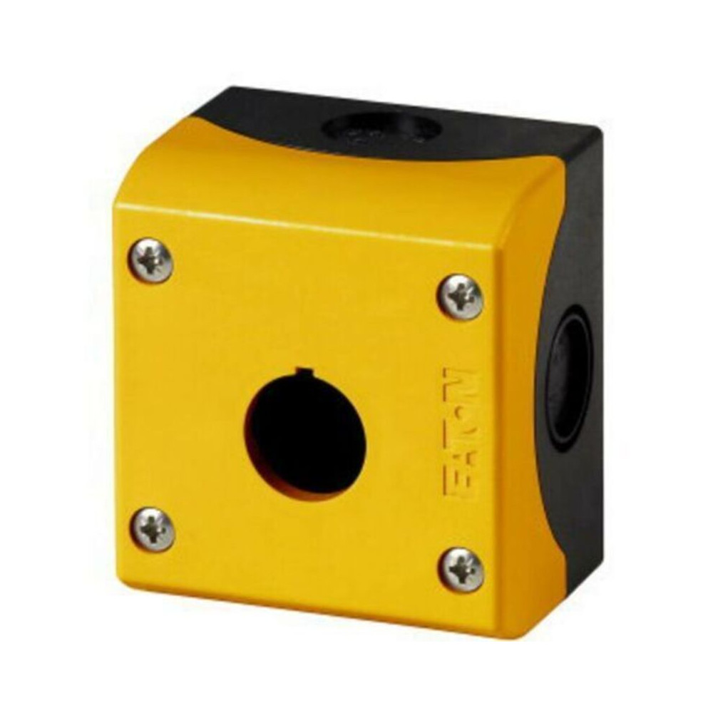 Boîtier Pour Montage En Saillie 1 Perçage (pour Arrêt D'Urgence) Jaune Eaton M22-iy1 216536