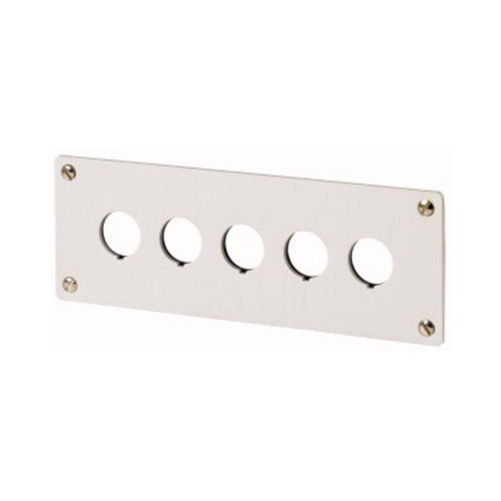 Eaton M22-e5 216546 Cadre De Montage 5 Emplacements (ø X H) 22 Mm X 72 Mm Gris 1 Pc(s)