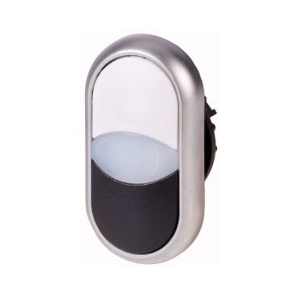 216704 M22-ddl-ws Bouton-poussoir À Double Touche Collerette Plastique 1 Pc(s) Q221002 - Eaton