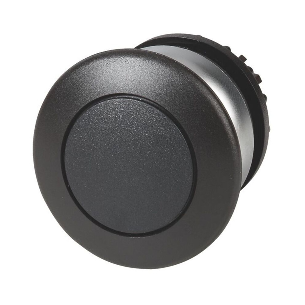 Bouton-Poussoir Noir M22-S DP Eaton