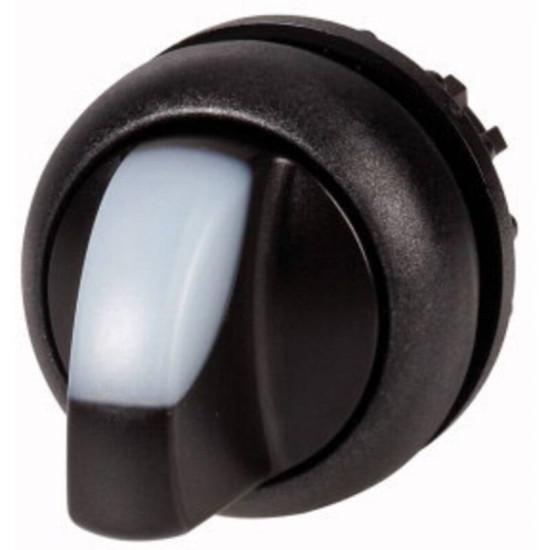 216824 M22s-wrlk-w Bouton Sélecteur Collerette Plastique Levier Noir 1 Pc(s) Q222182 - Eaton