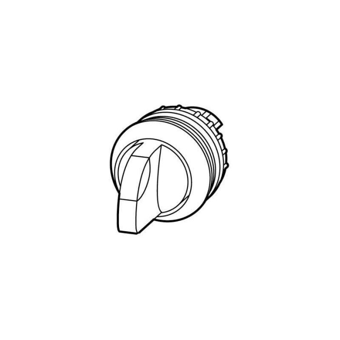 Eaton - 216837 Lumineux Wahl Bouton, 3 Positions, Vert, Tastend