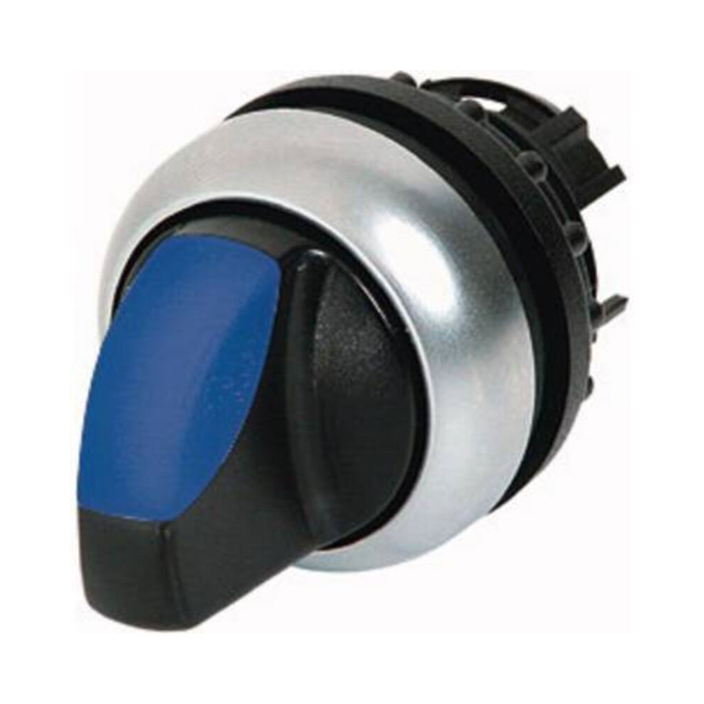 Eaton 216851 Lumineux Wahl Bouton, 3 Positions, Bleu, Rastend