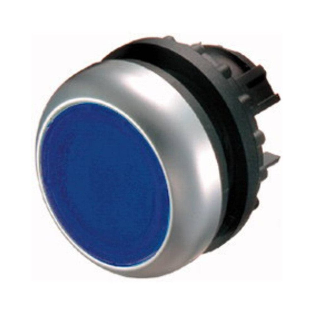 Entraînement M22-dl-b - Bouton Bleu Plat Éclairé
