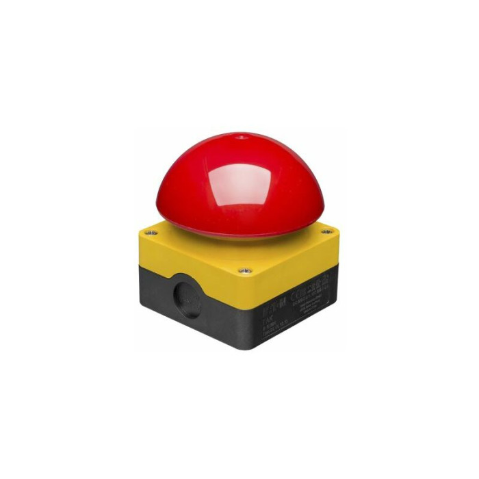 FAK-R/V/KC01/IY Interrupteur champignon montage en saillie 1 nf (r) IP67/IP69K 1 pc(s) Y786132 - Eaton