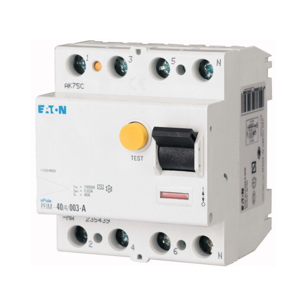 PFIM-40/4/003-A diff. puro 4P 40A 0.03A-A 235439 - Eaton