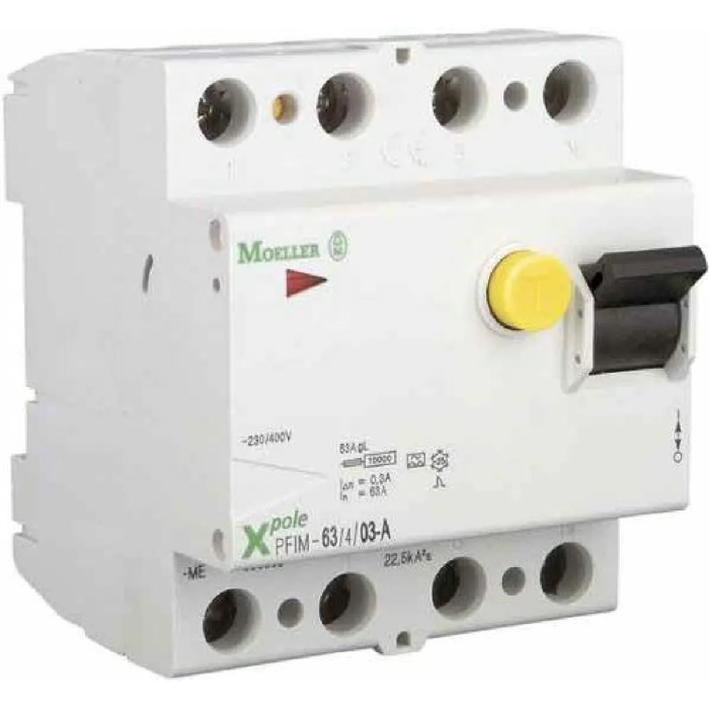 Eaton PXF - 4 pôles 40 A Type A