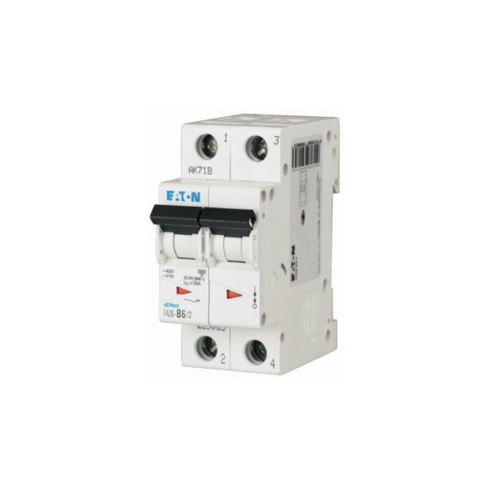 Eaton - Disjoncteur Moeller 2P, 40A, montage rail din ( Prix pour 1 )