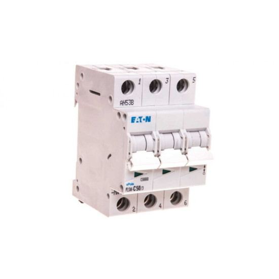 Disjoncteur 3p C 50a 10ka Ac Plsm-c50/3-mw 242479