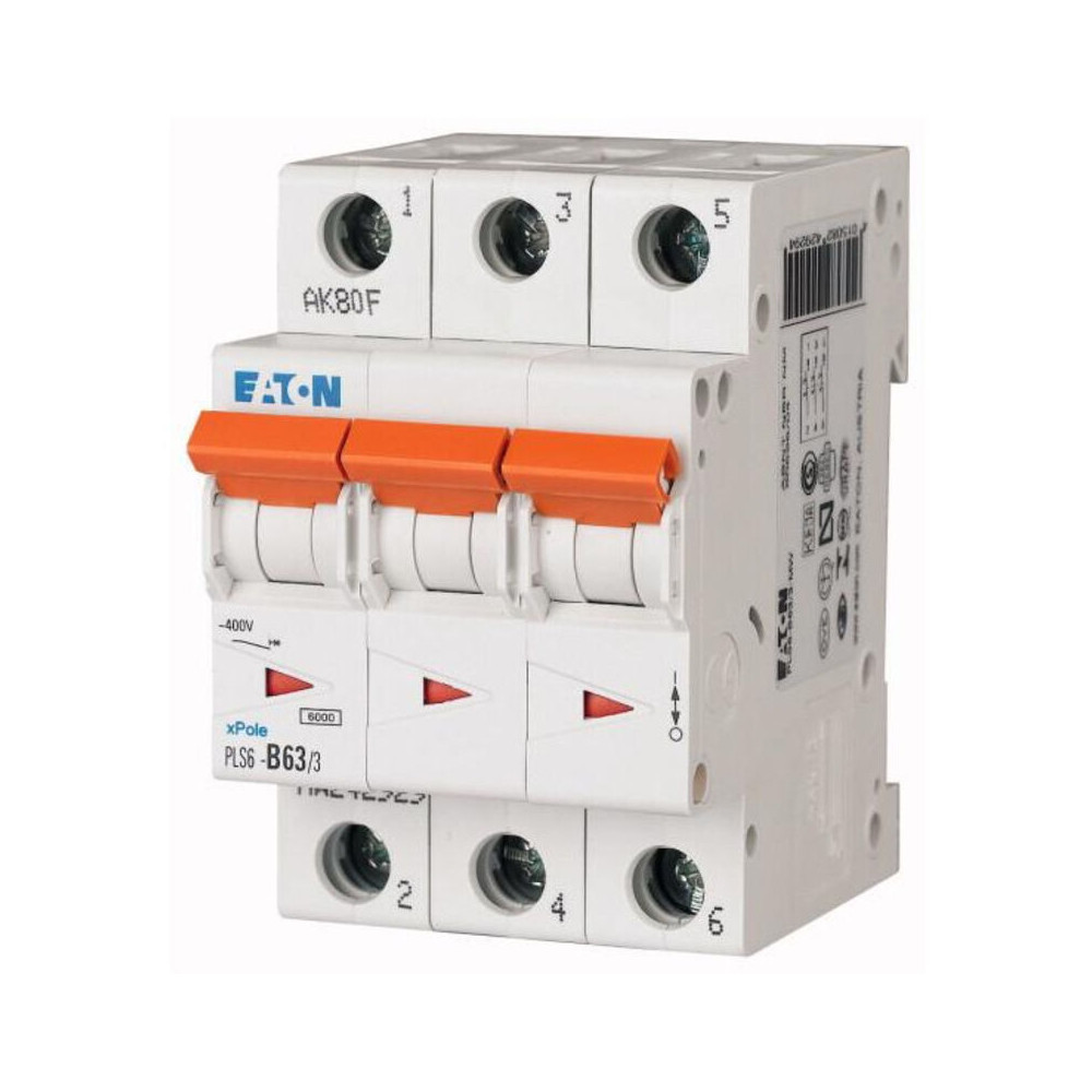 Disj. Pls 3x63a 6ka (en 60898) Cbe C 000242955 Eaton Pls6-c63/3-mw