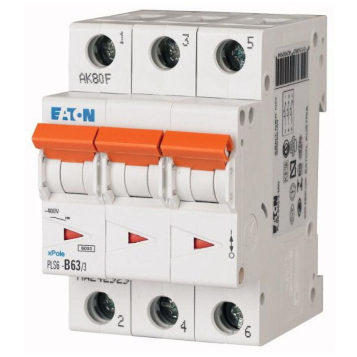 Disj. Pls 3x63a 6ka (en 60898) Cbe C 000242955 Eaton Pls6-c63/3-mw