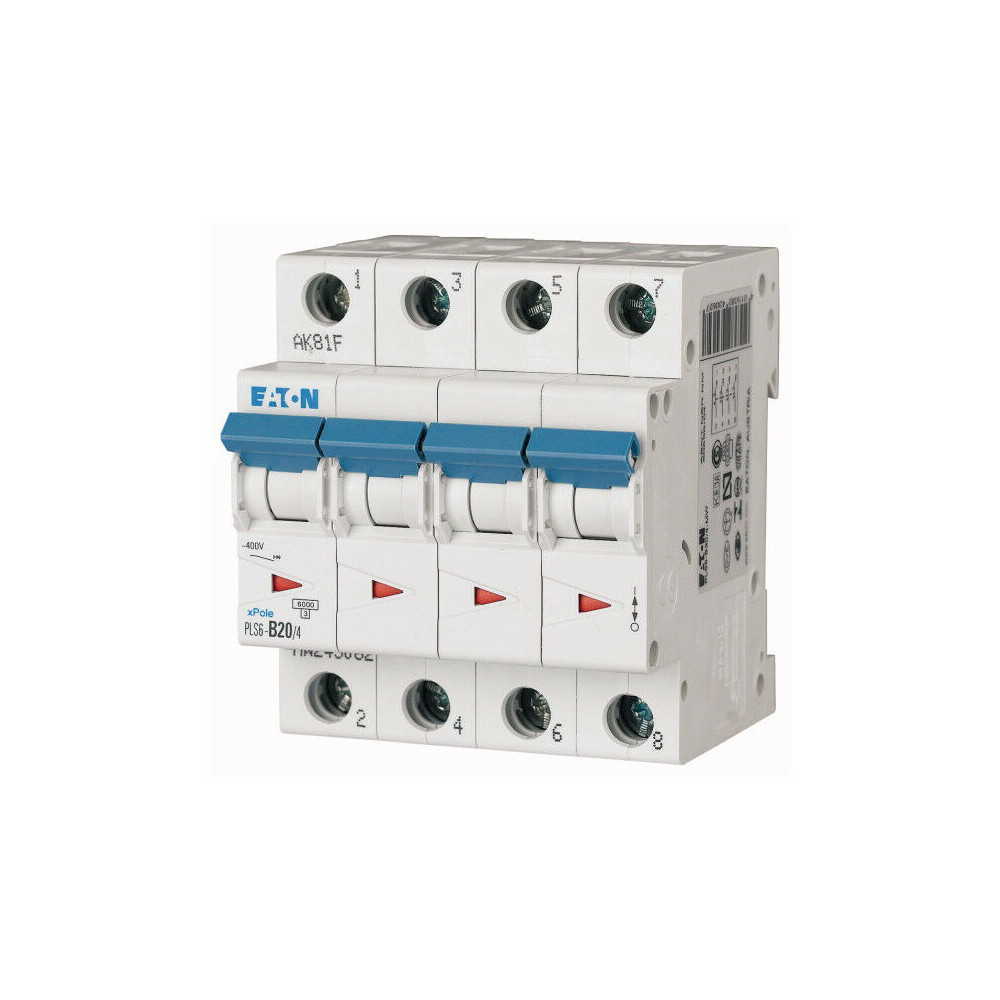 Disjoncteur Pls 4x20a 6ka Courbe C (000243088)