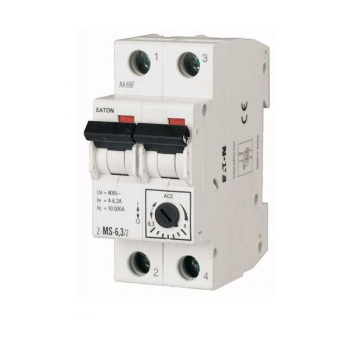 Interrupteur moteur bipolaire Z-MS-6,3/2 - Eaton