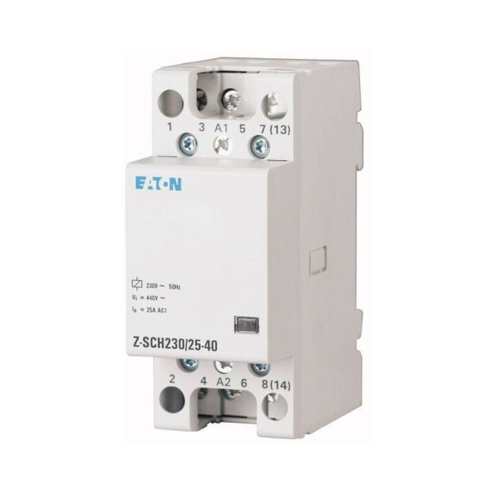 Z-SCH230/25-40 Contacteur d'installation Tension nominale: 230 v, 240 v Courant de commutation (max.): 25 a 4 no - Eaton