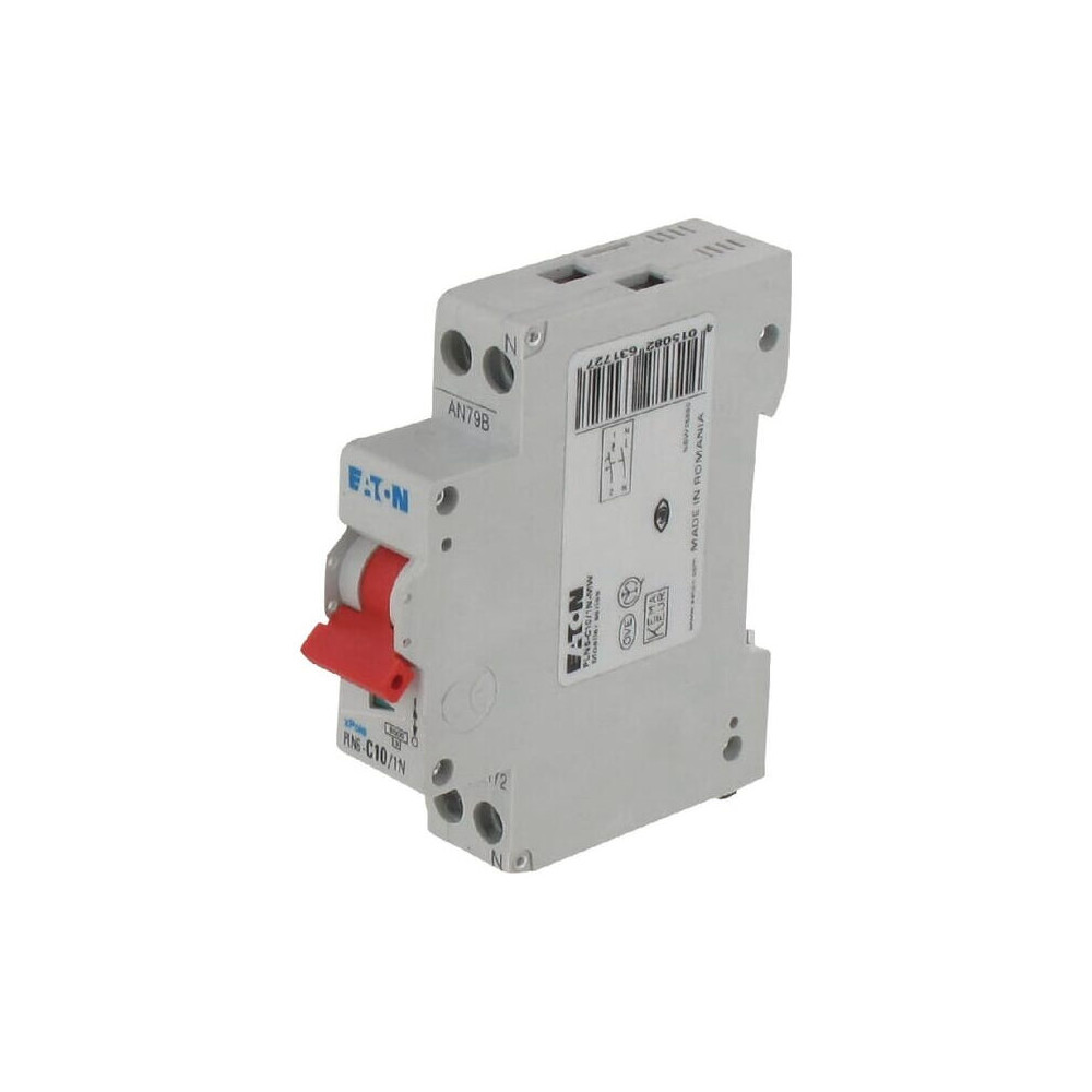 Eaton - Disjoncteur De Protection De Ligne 10a Pln6c101n
