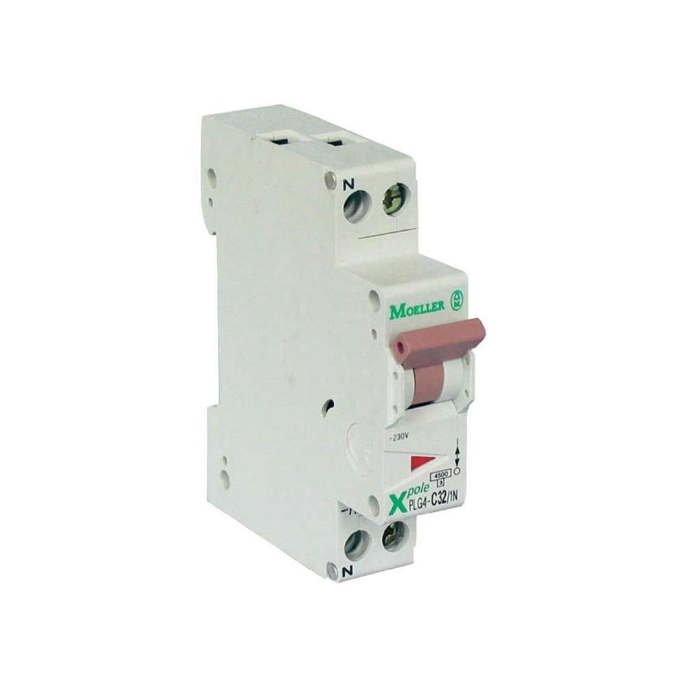 Disjoncteur 32A Phase+Neutre Moeller - Eaton