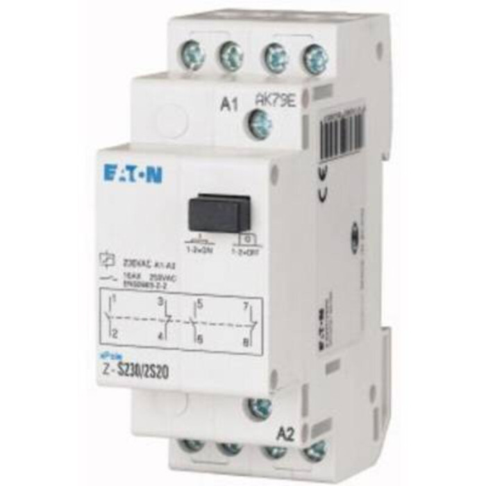 Eaton - Télérupteur 24ac/12dc 2 W 32a 50hz 2pe 000265543 Z-s24/ww