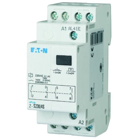 Eaton - 270335 Interrupteur Électrique En Acier Inoxydable, 230 Ac, 4s, 16 A, 50 Hz, 2