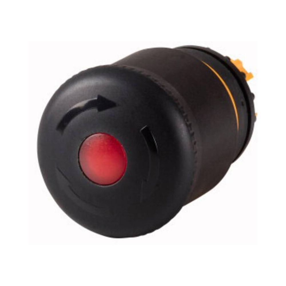 271540 M22s-pvlt Bouton Stop/pause Noir Décrochage Par Rotation 1 Pc(s) Q258772 - Eaton