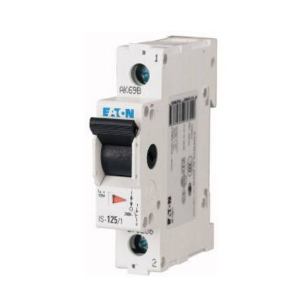 276262 interrupteur principal, 1P, 240 v, 25 a - Eaton