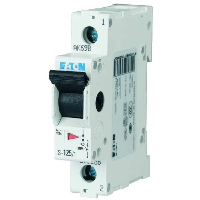 Interrupteur Principal 1 P 240 V 40 A - Eaton