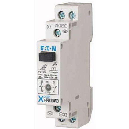 Eaton - 276298 Interrupteur, Led, 230 Ac/dc, 1s + 1ö, 16 A, Orange