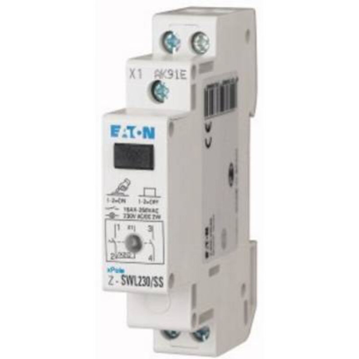 Module Dinterrupteur 16 A 2 No (t) 250 V/ac Eaton 276306