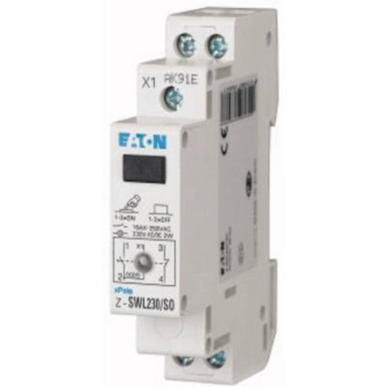 Eaton - 276307 interrupteur, led, 230 ac/dc, 1S + 1Ö, 16 a, orange