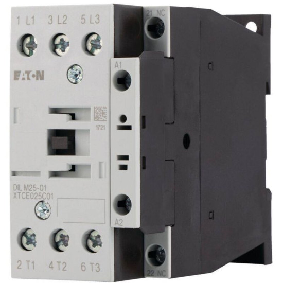 Eaton Dilm25-01(rdc24) Contacteur De Puissance 3 No (t) 11 Kw 1 Pc(s) Y788032