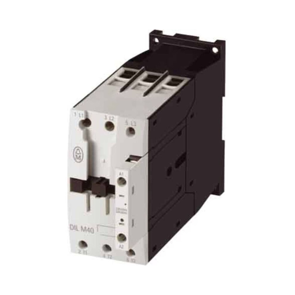 Contacteur Eaton Série Eaton Moeller, 3 Pôles , 3no, 40 A, 24 V C.c., 18,5 Kw ( Prix Pour 1 )