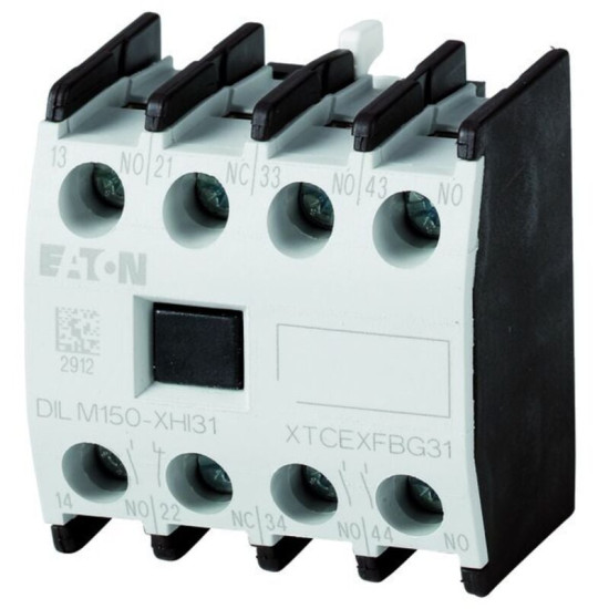 Contact Auxiliaire Eaton Eaton Moeller 4 Contacts 1 Nf + 3 No À Vis ( Prix Pour 1 )