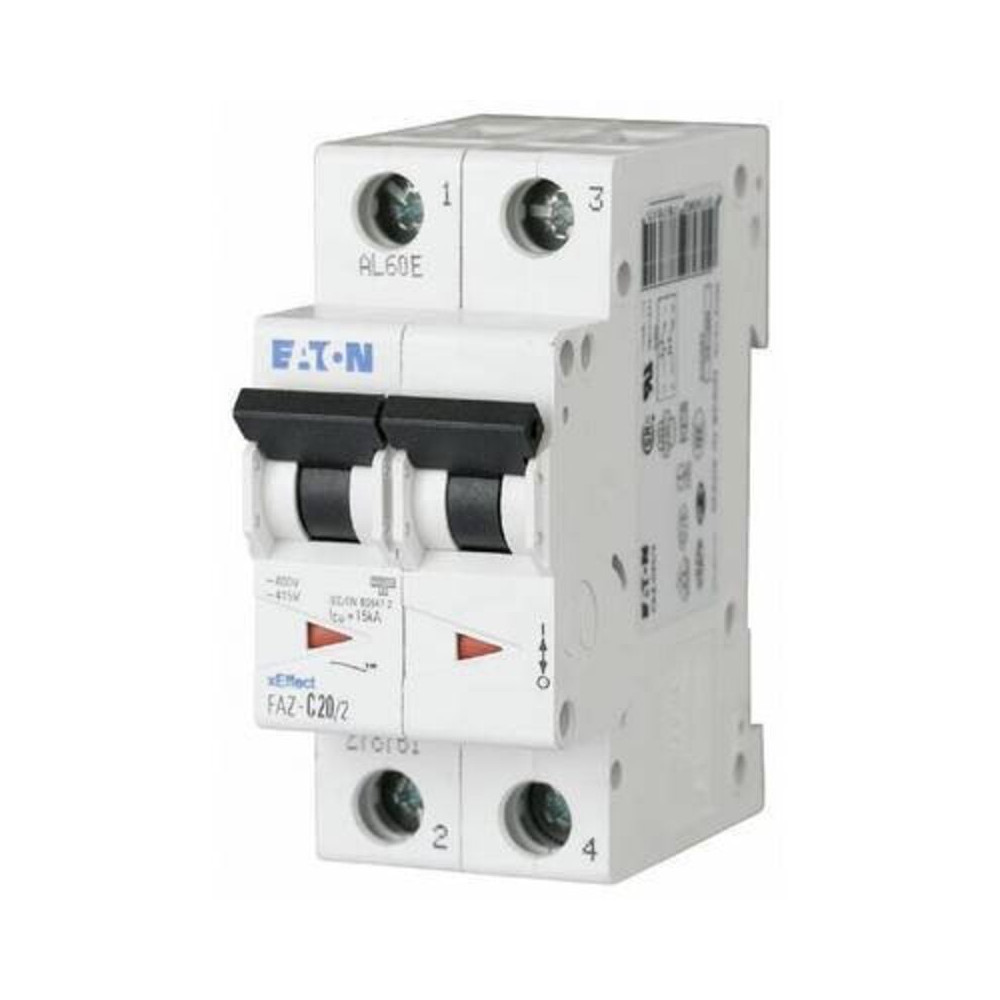 Disjoncteur Eaton FAZ C16/2C 16A 2P - Protection Électrique