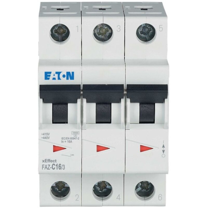 Eaton - Leitungsschutzschalter C 16a, 3p Faz-c16/3 (moeller) 278873