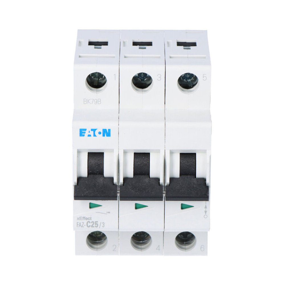 278875 Disjoncteur, 25 A, 3p, C-char - Eaton