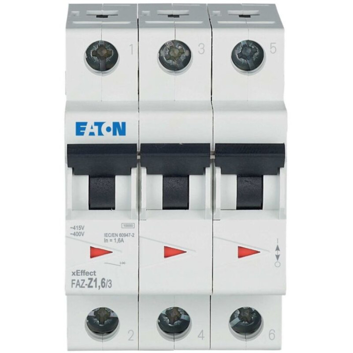 Eaton - 278920 Disjoncteur 1, 6a, 3p, Z-char