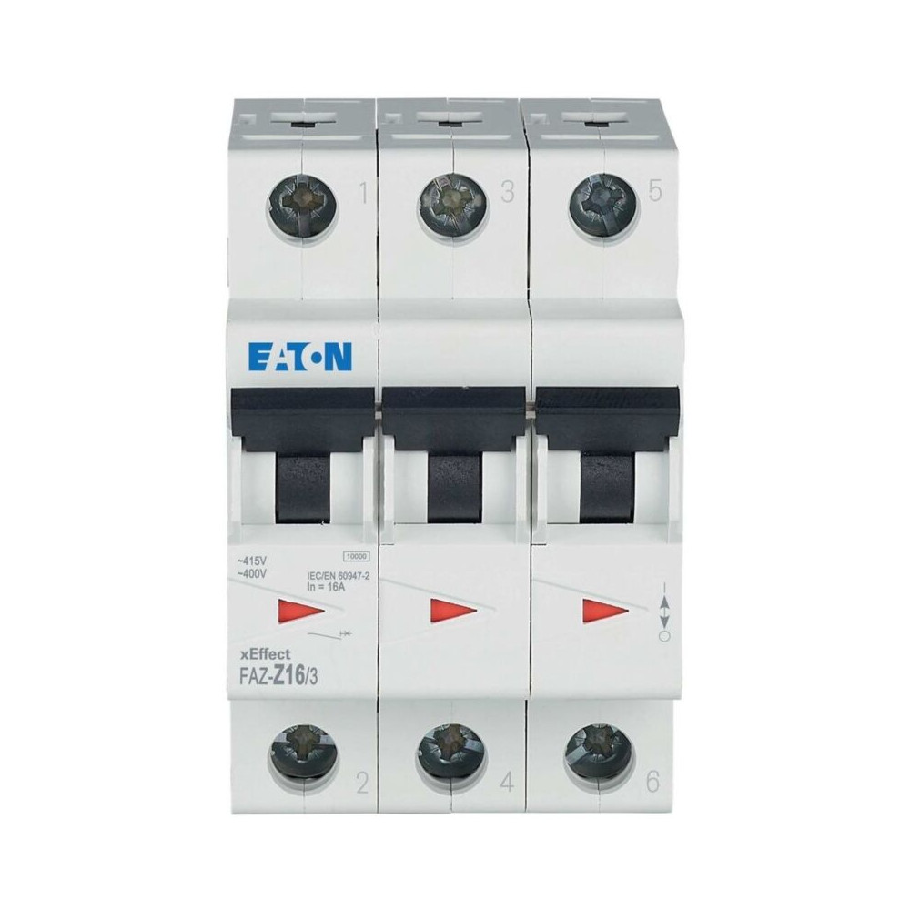 Eaton (moeller) Disjoncteur Faz-z16/3 Z 16 A, 3p Interrupteur De Circuit 278927