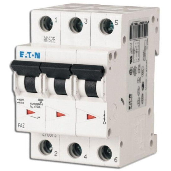 Eaton Faz-z20/3 Disjoncteur 20a 230/400v Protection Circuit