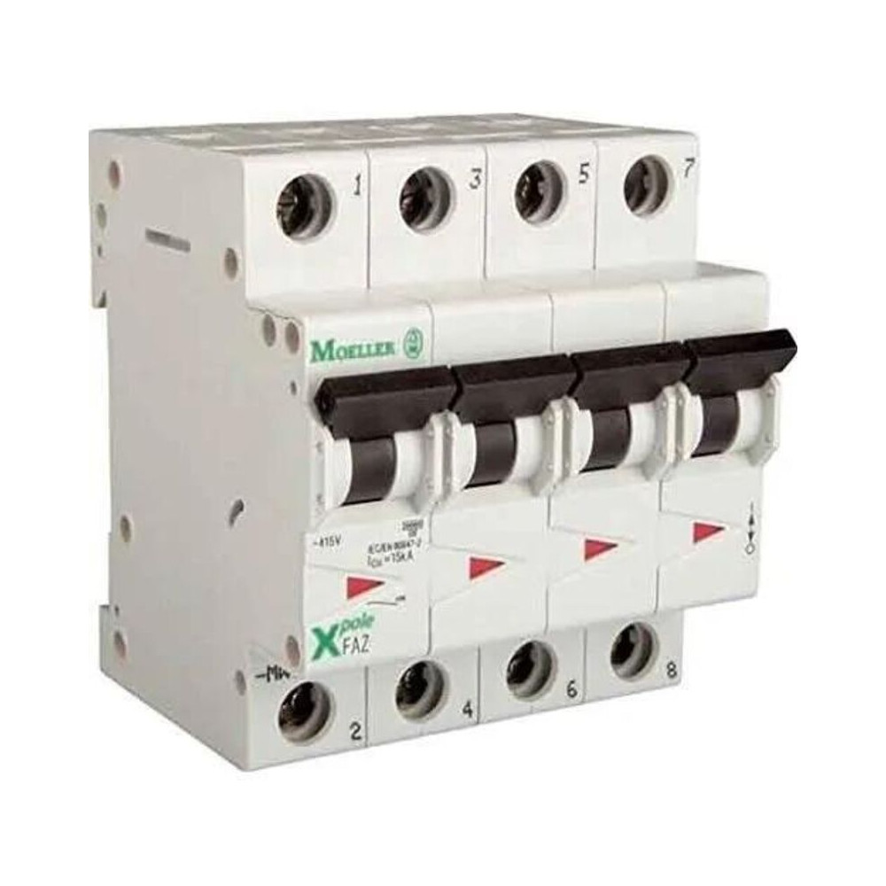 Eaton 278975 Disjoncteur 16A 3P+N C-char