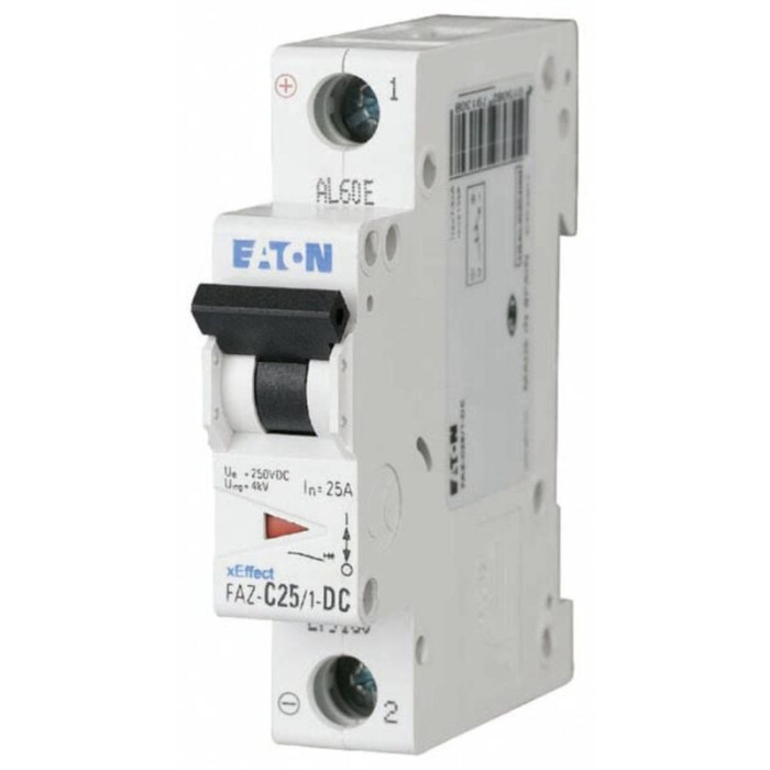 Eaton - 279124 FAZ-C4/1-DC Disjoncteur 4 a 250 v/dc Y786462