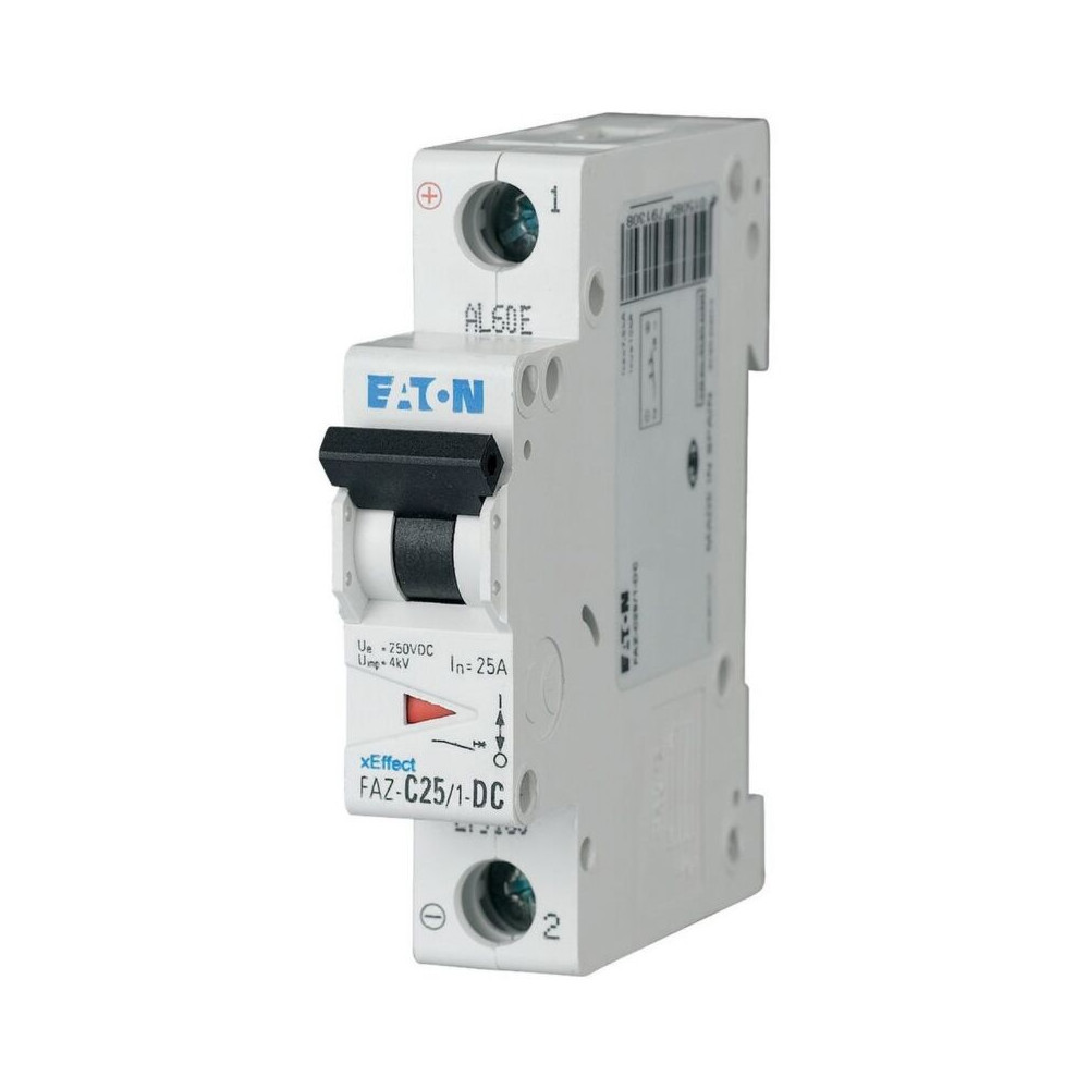 Eaton - Leitungsschutzschalter C 6a Dc, 1p Faz-c6/1-dc (moeller) 279125