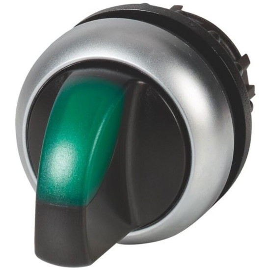 Eaton 284395 Wahl Bouton, 2 Positions, Lumineux, Vert