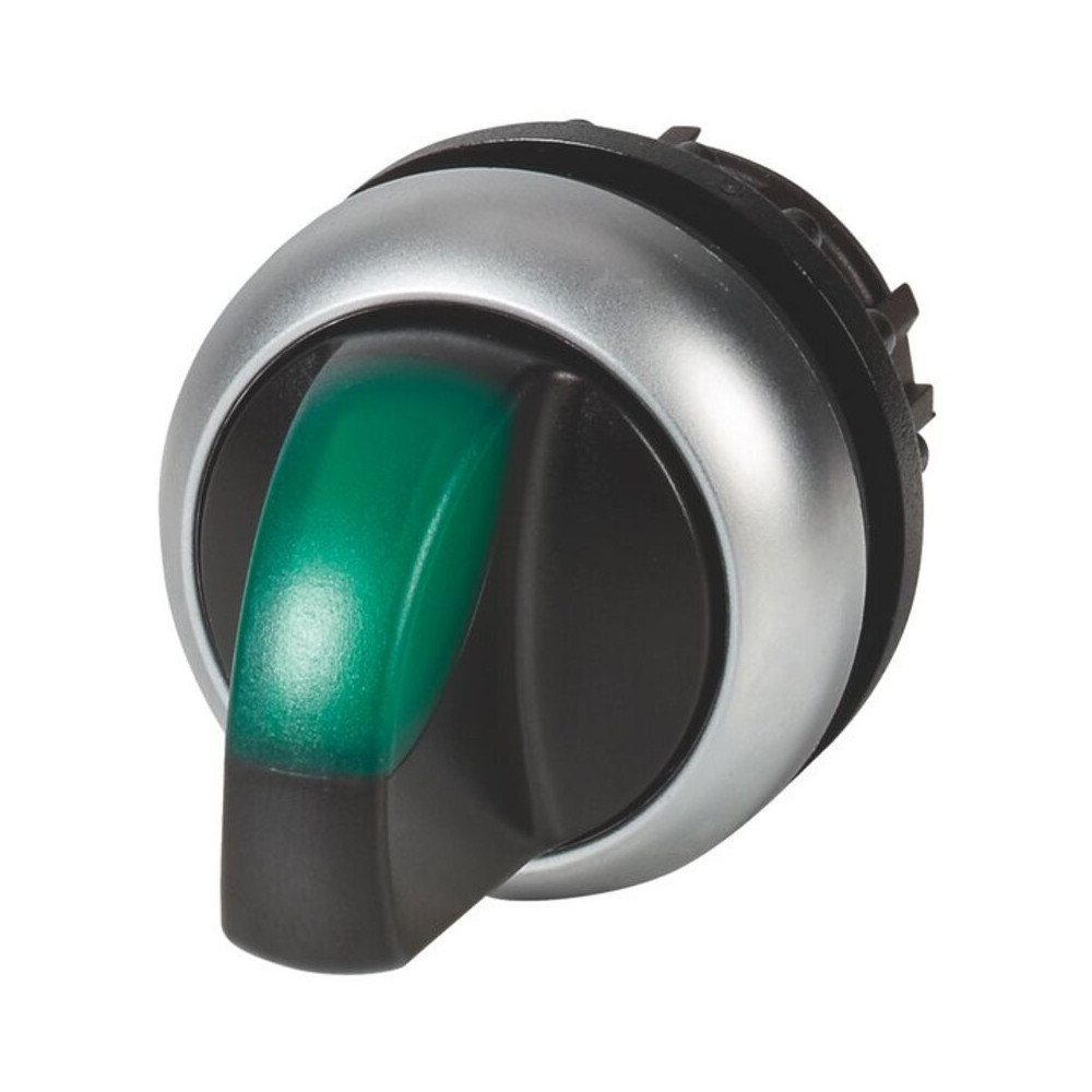 Eaton 284395 Wahl Bouton, 2 Positions, Lumineux, Vert