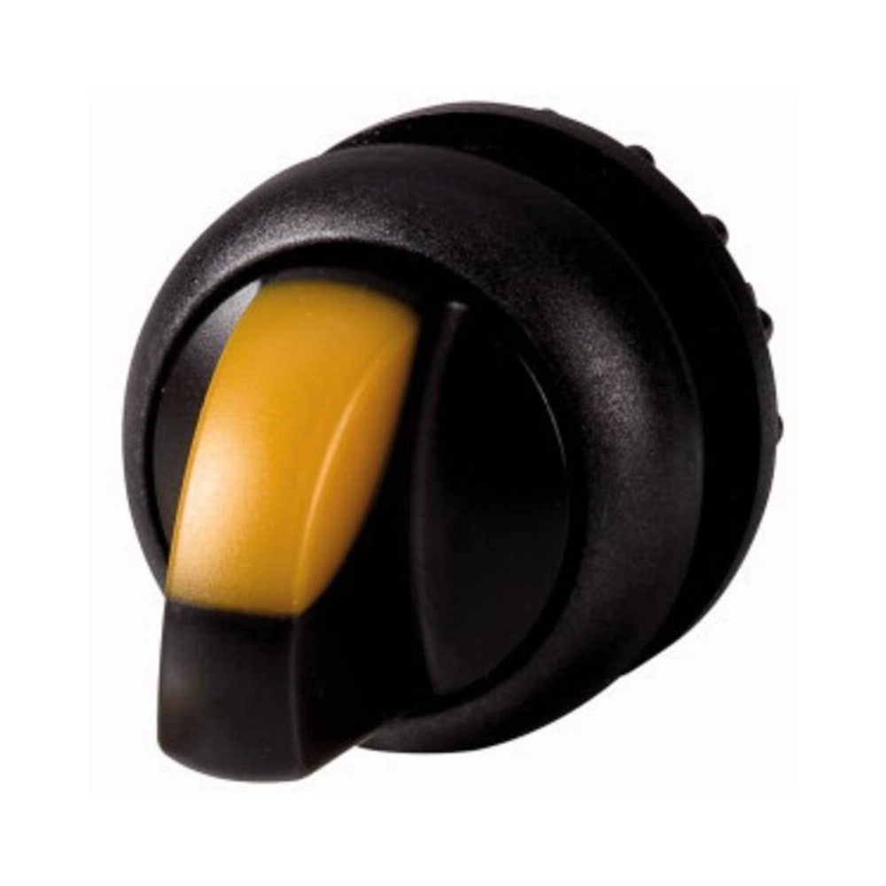 Bouton Sélecteur Eaton M22s-wlkv-y Noir