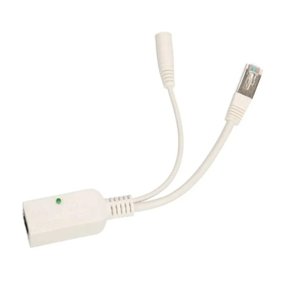 Adaptateur PoE Blanc Mikrotik 48V - RBGPOE