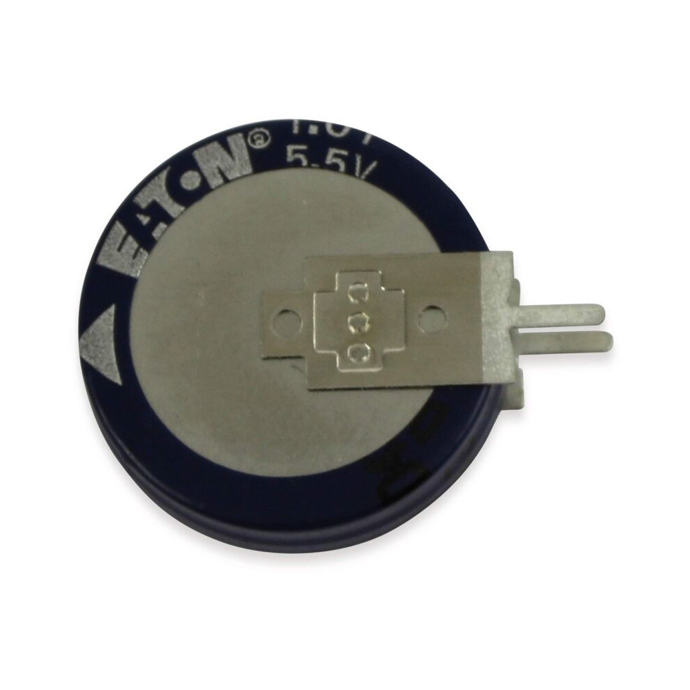 Condensateur Eaton Gold Cap 1f, 5,5v, Radial, Kr-5r5v105-r