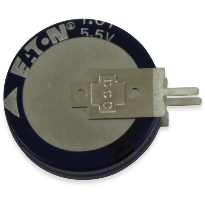 Condensateur Eaton Gold Cap 1f, 5,5v, Radial, Kr-5r5v105-r