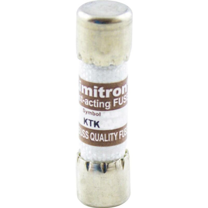 Micro-fusible Bussmann By Eaton Ktk 15a (ø X L) 10.3 Mm X 38 Mm 15 A 600 V Ultra-rapide -ff- 1 Pc(s) S37411