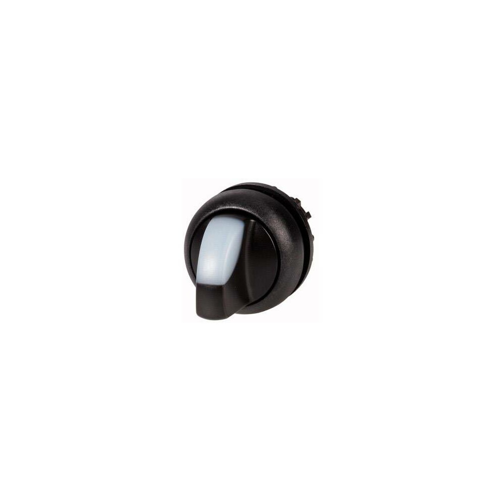 216834 M22s-wlk3-w Bouton Sélecteur Collerette Plastique Levier Noir 1 Pc(s) Q222352 - Eaton